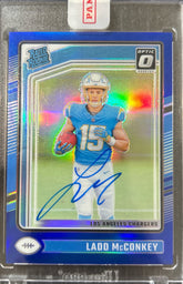 Donruss Optic Ladd McConkey Rookie Autograph /99